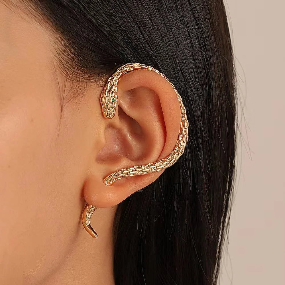 SLYTHERIN™ earcuffs (40% OFF)